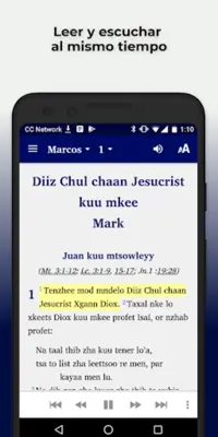 Zapoteco Ozolotepec - Biblia android App screenshot 4